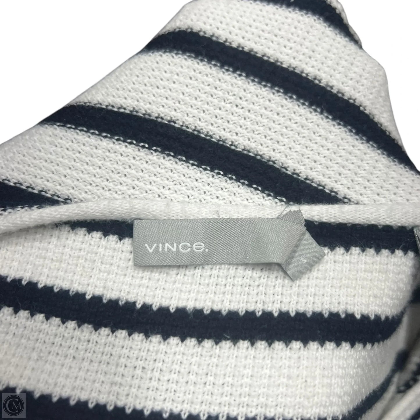 Sweater By Vince In Blue & White, Size: S