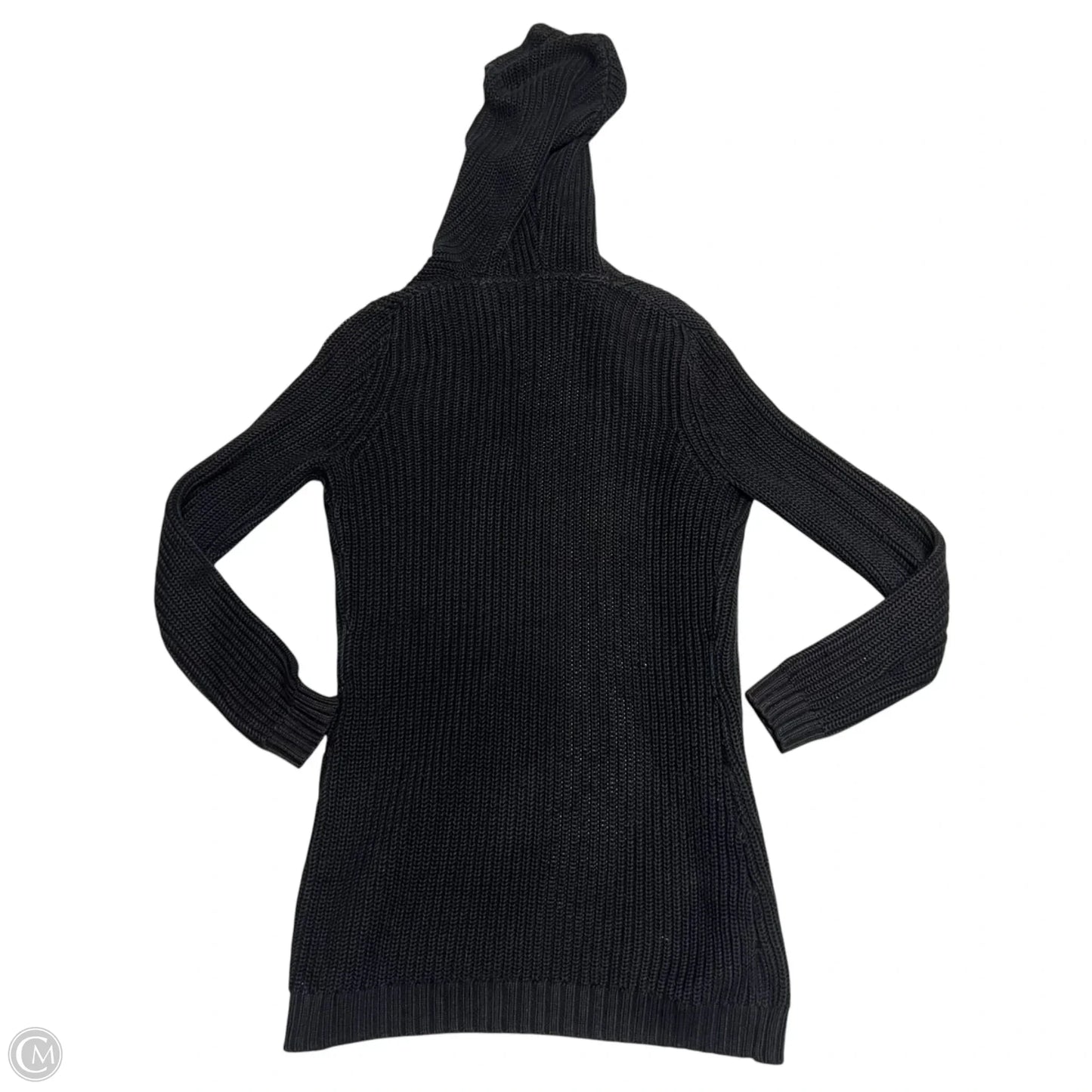 Sweater Cardigan By Daisy Fuentes In Black, Size: S