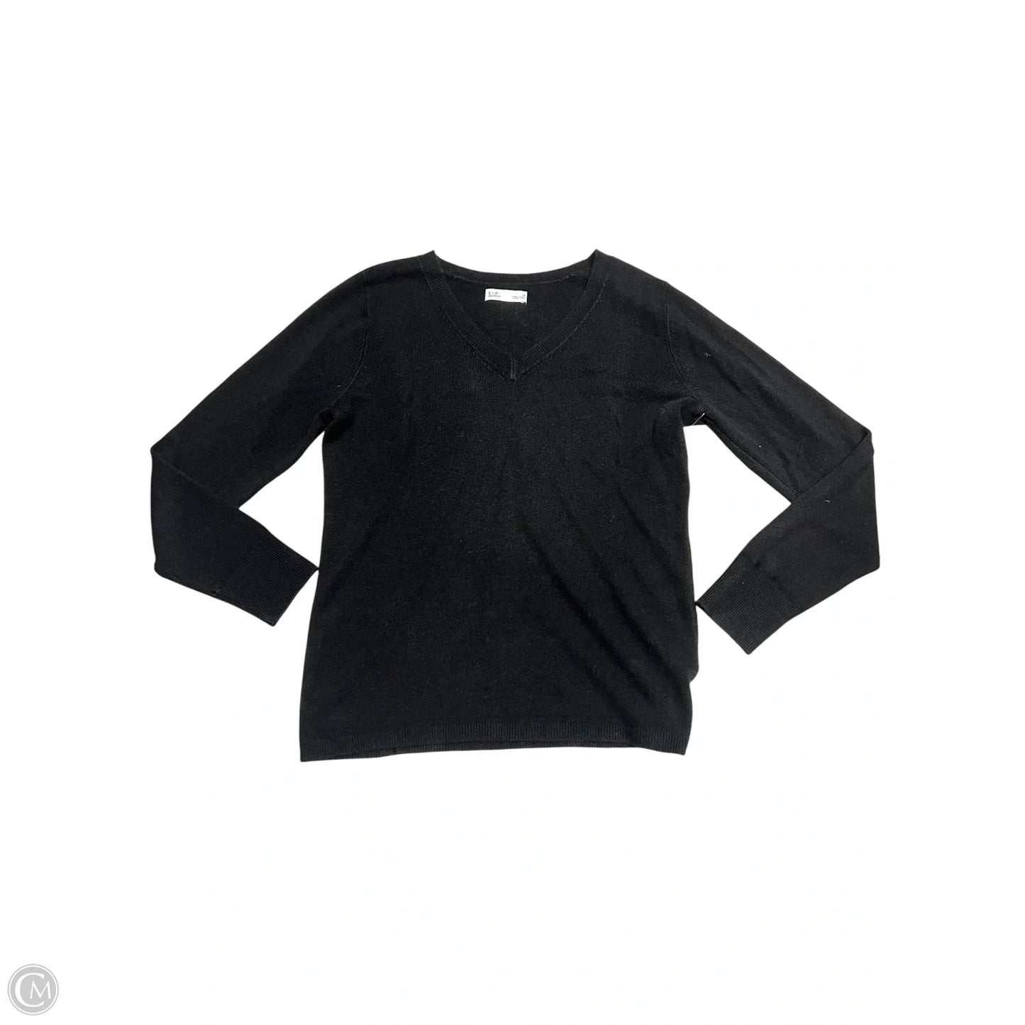 Sweater By Croft And Barrow In Black, Size: M