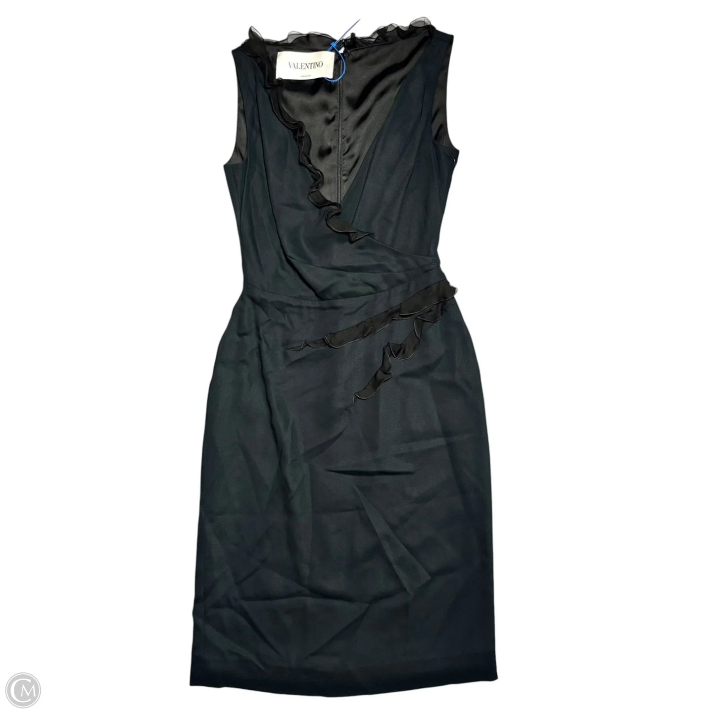 Dress Luxury Designer By Valentino-garavani In Black, Size: Xs