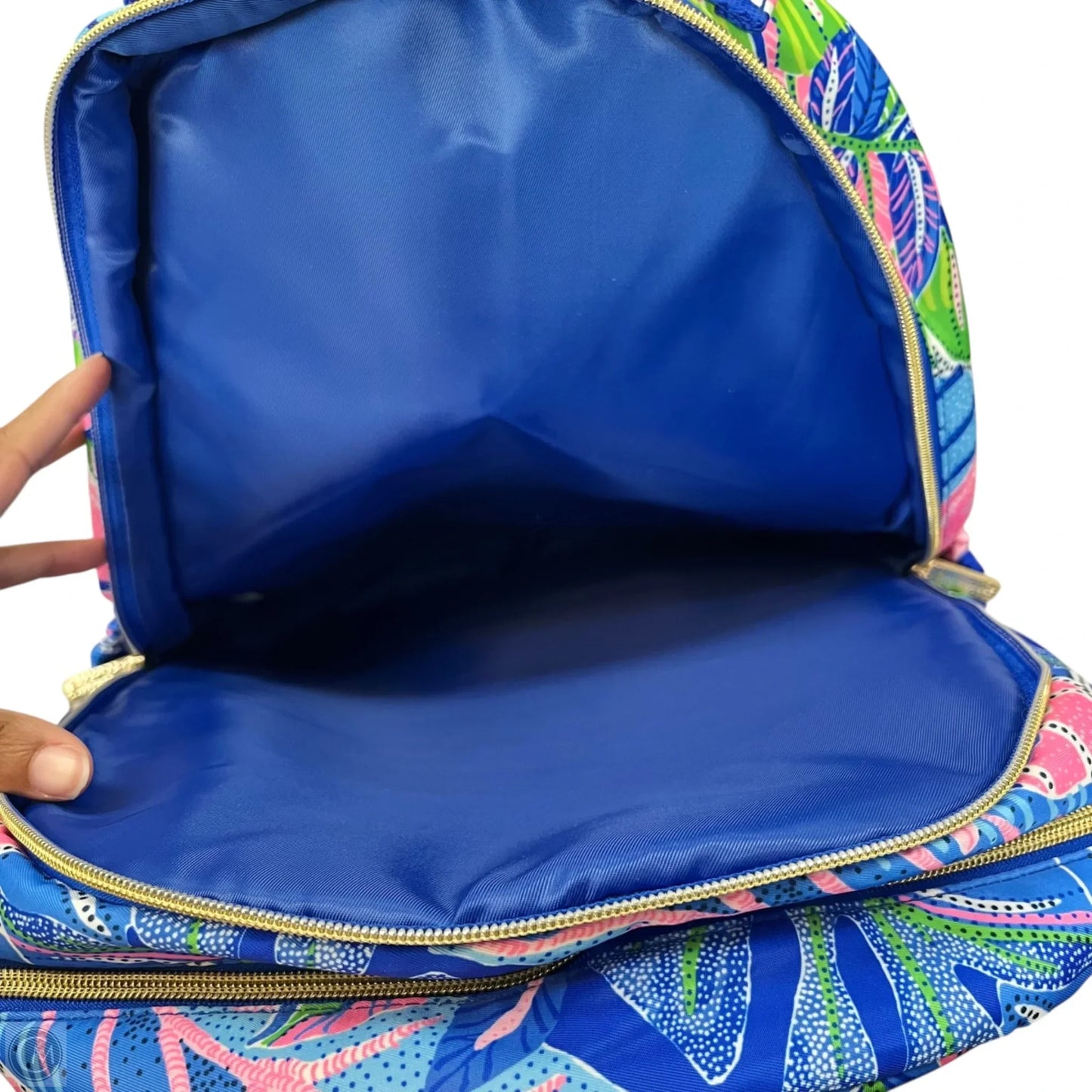 Backpack Designer By Lilly Pulitzer, Size: Large