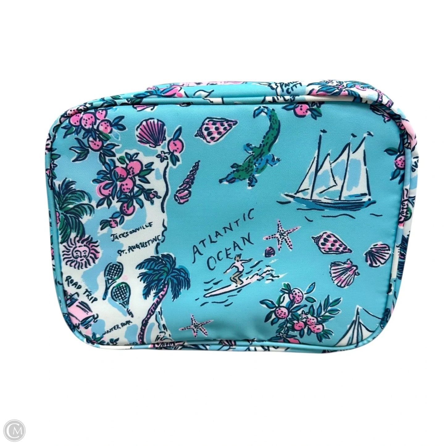 Makeup Bag Designer By Lilly Pulitzer, Size: Medium