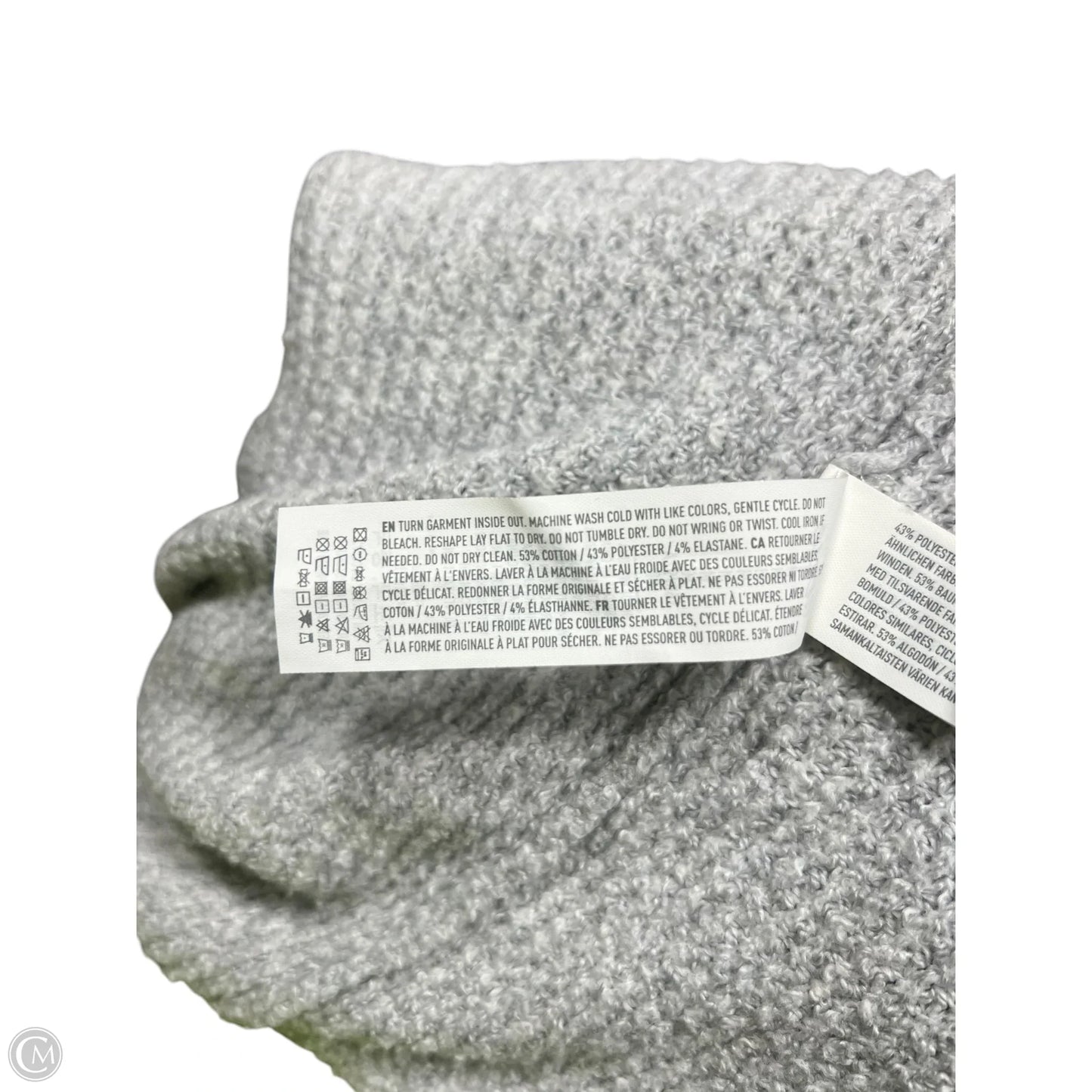 Sweatshirt Collar By Aerie In Grey, Size: M