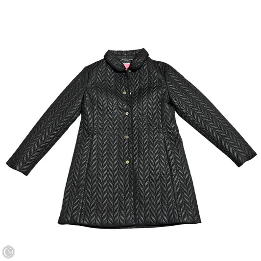 Coat Designer By Kate Spade In Black, Size: M