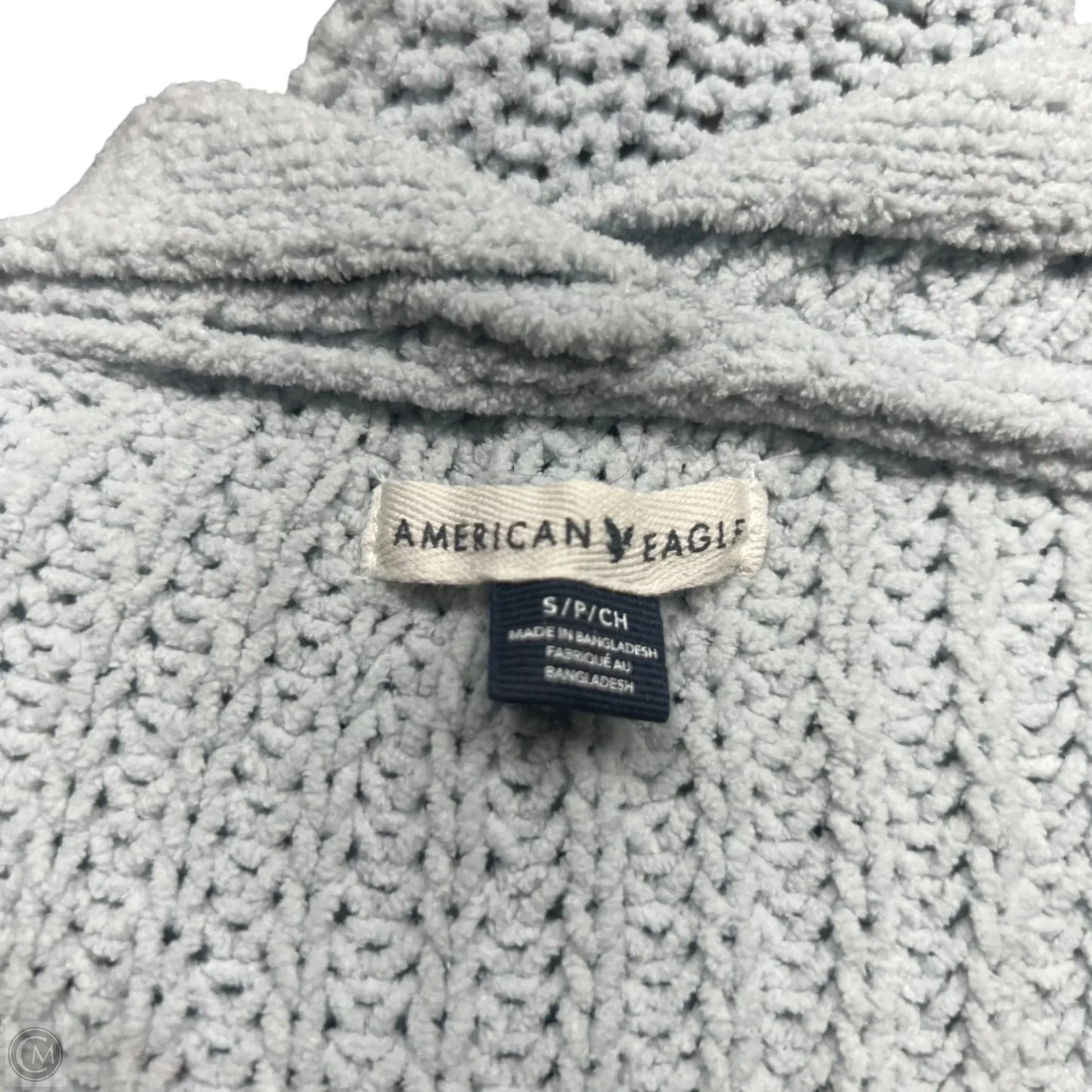 Sweater Cardigan By American Eagle In Blue, Size: S