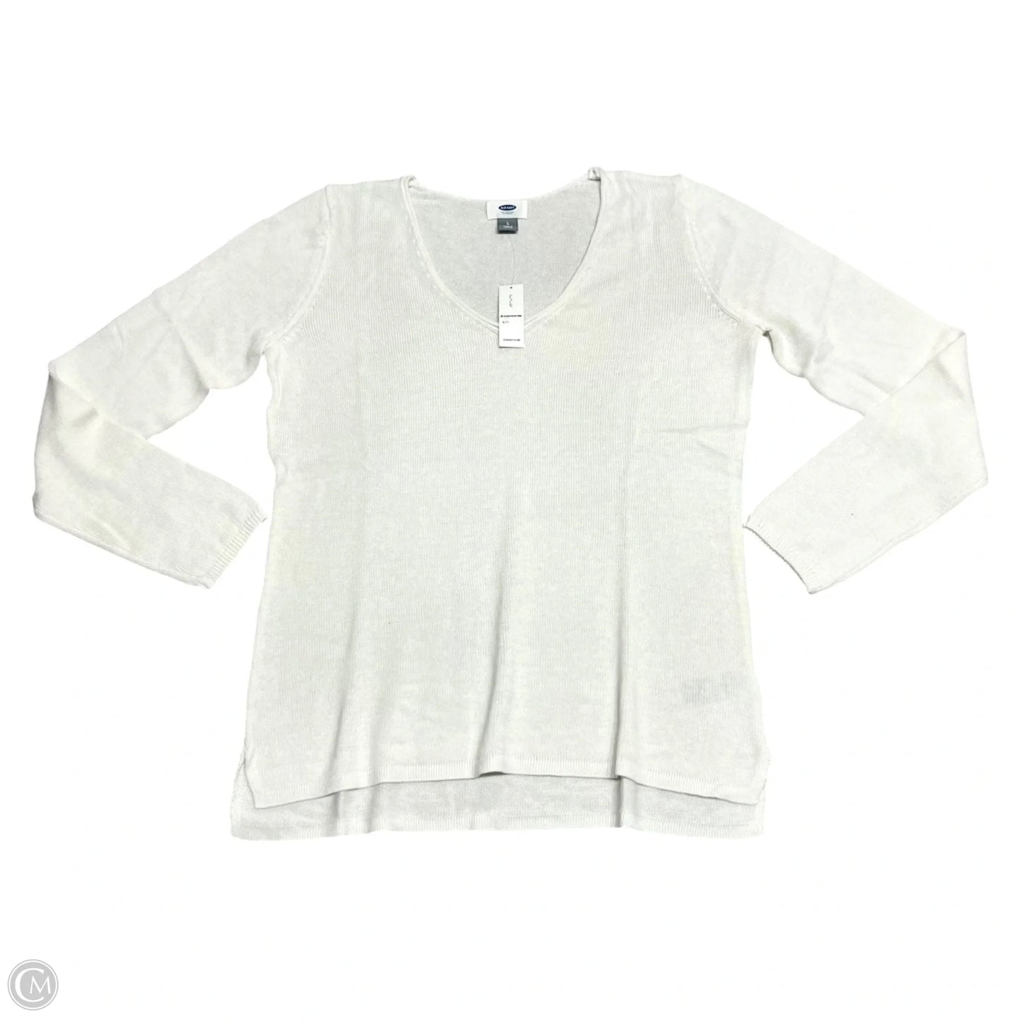 Sweater By Old Navy In Cream, Size: L