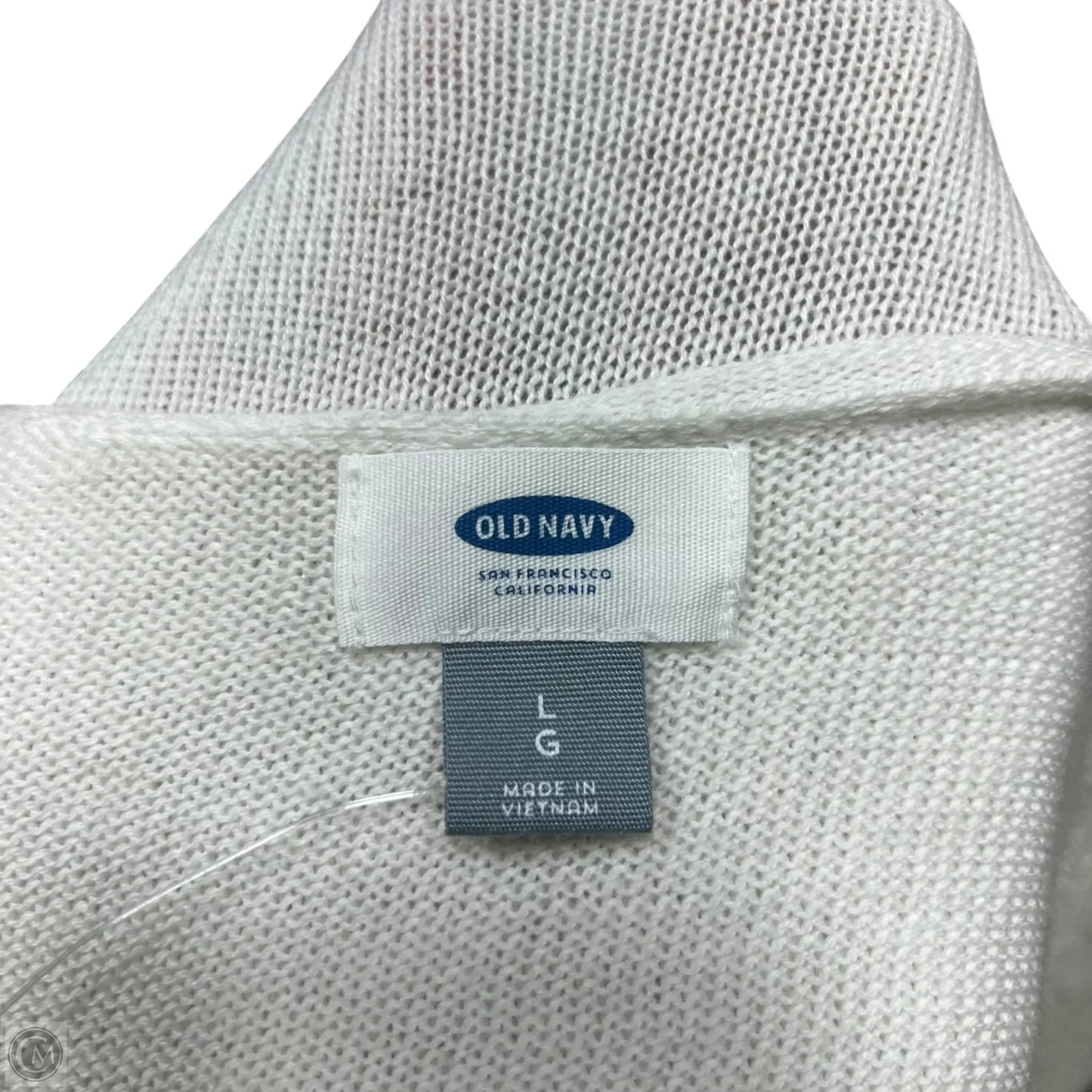 Sweater By Old Navy In Cream, Size: L