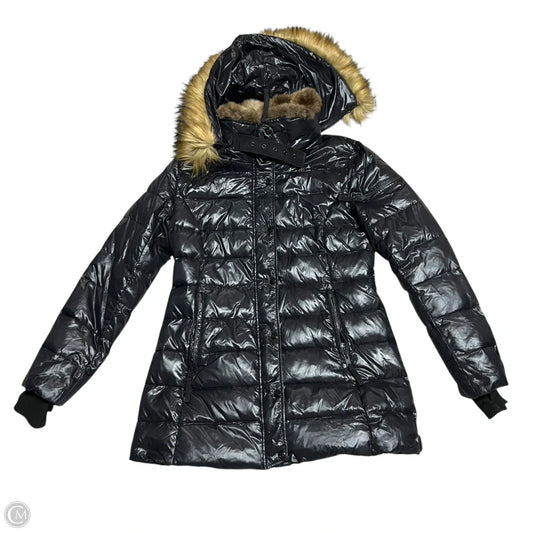 Coat Puffer & Quilted By S13 In Black, Size: L