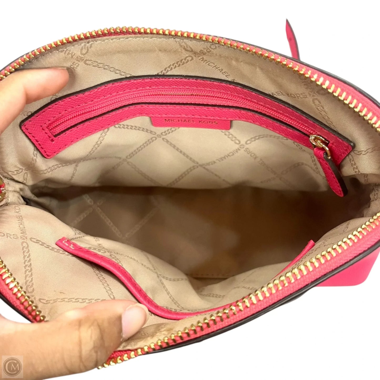 Crossbody Designer By Michael Kors, Size: Medium