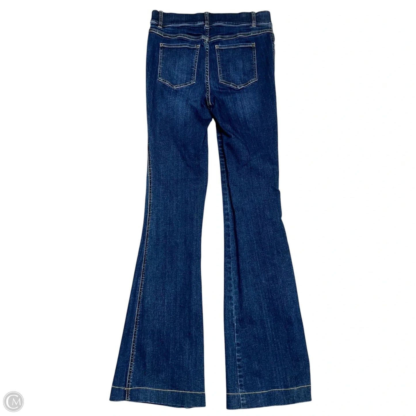 Jeans Jeggings By Spanx In Blue Denim, Size: 4