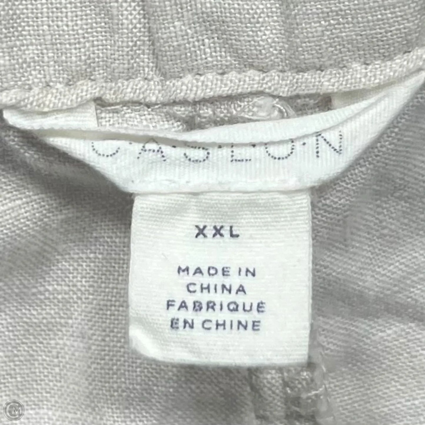 Pants Linen By Caslon In Tan, Size: 18