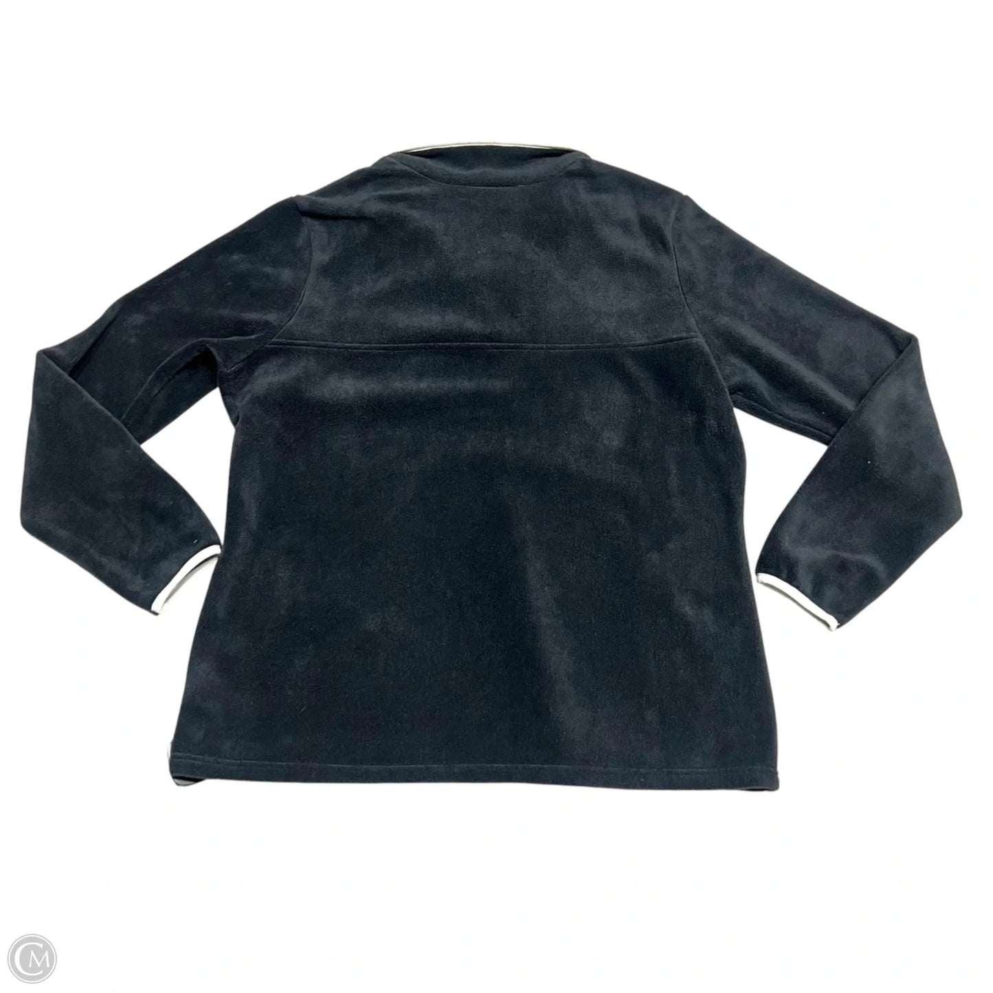 Sweatshirt Collar By Columbia In Cream & Grey, Size: Xl