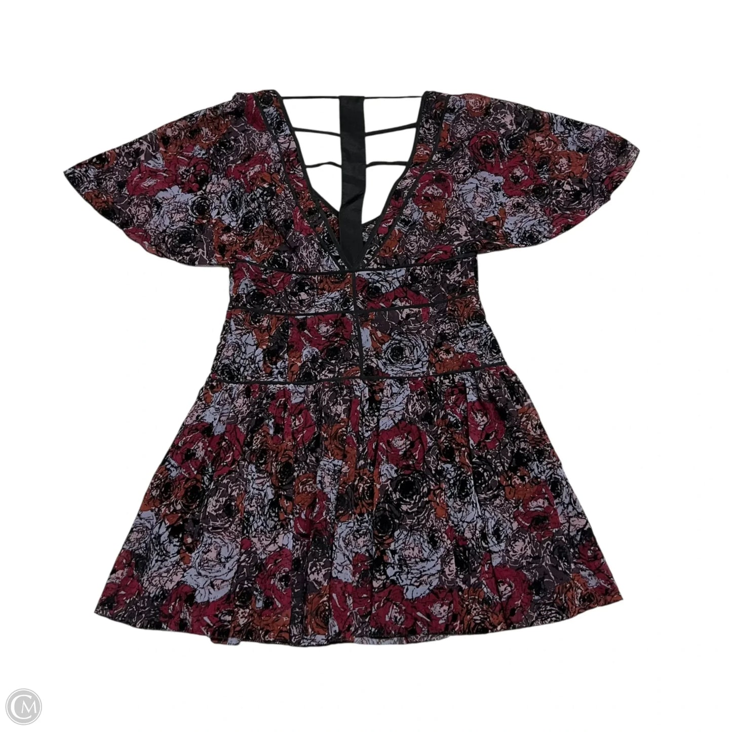 Dress Casual Short By Free People In Black & Red, Size: S
