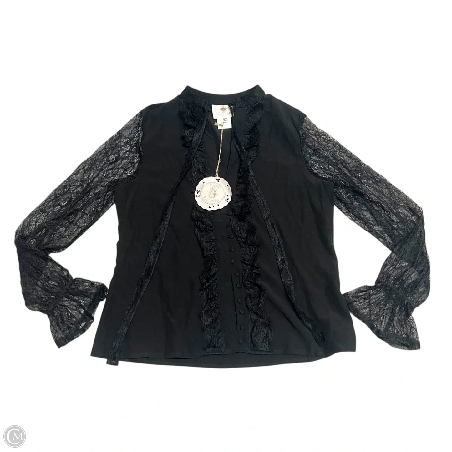 Top Long Sleeve By Muche Muchette In Black, Size: S