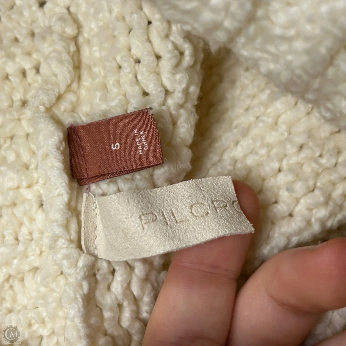 Sweater By Pilcro In Cream, Size: S