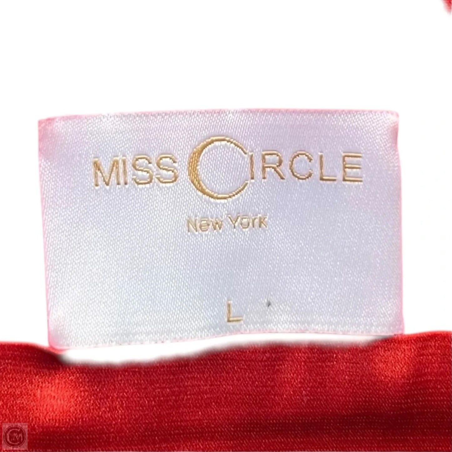 Skirt Set 2pc By Miss Circle In Red, Size: L
