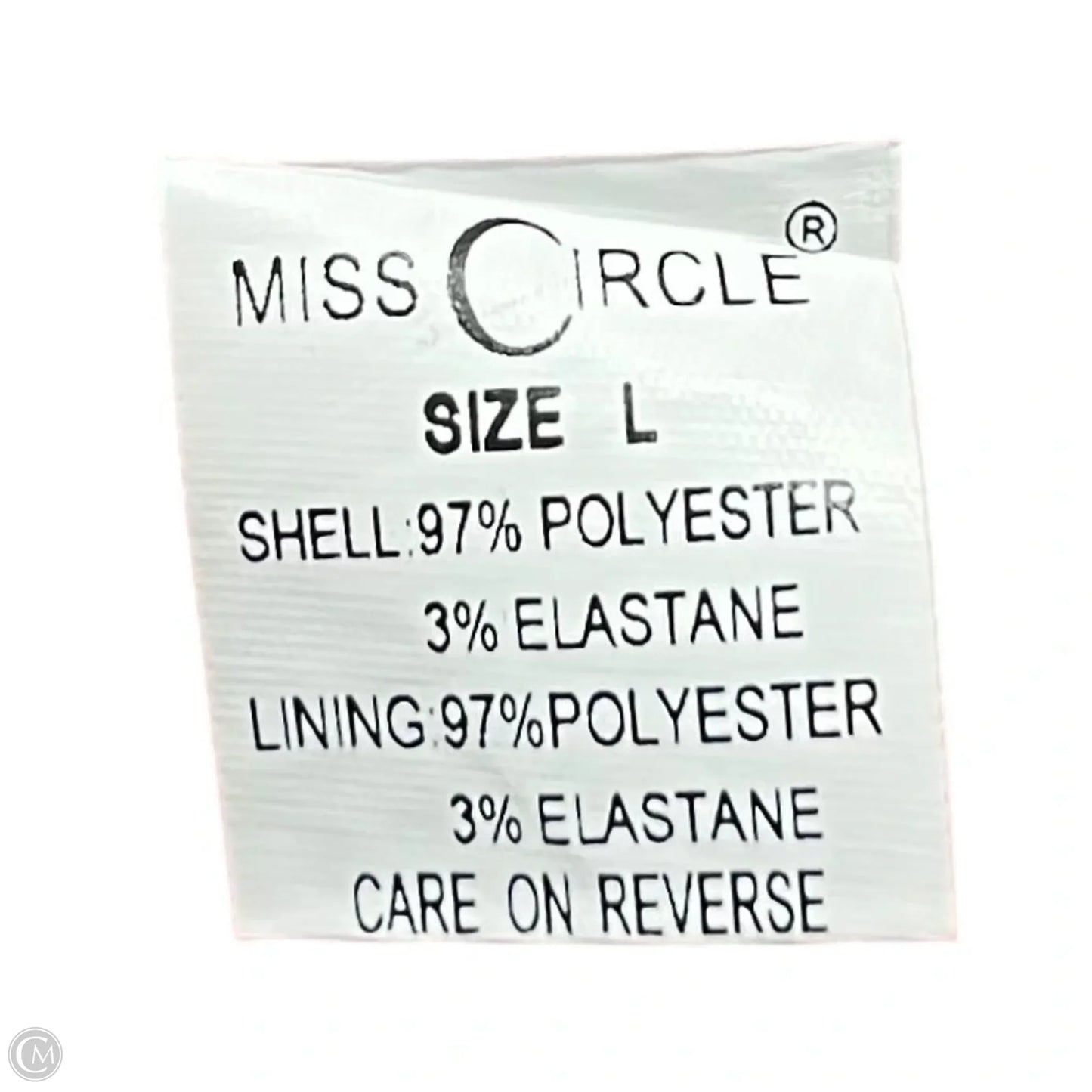 Skirt Set 2pc By Miss Circle In Red, Size: L