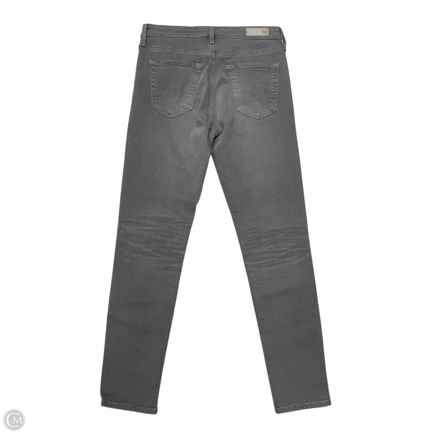 Jeans Straight By Adriano Goldschmied In Grey Denim, Size: 2