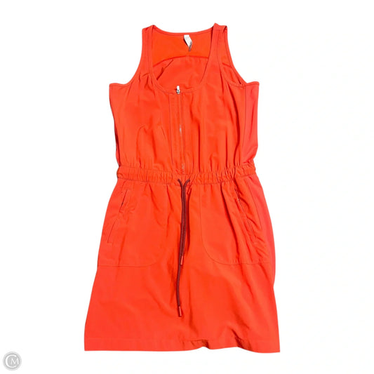 Athletic Dress By Athleta In Orange, Size: Xs