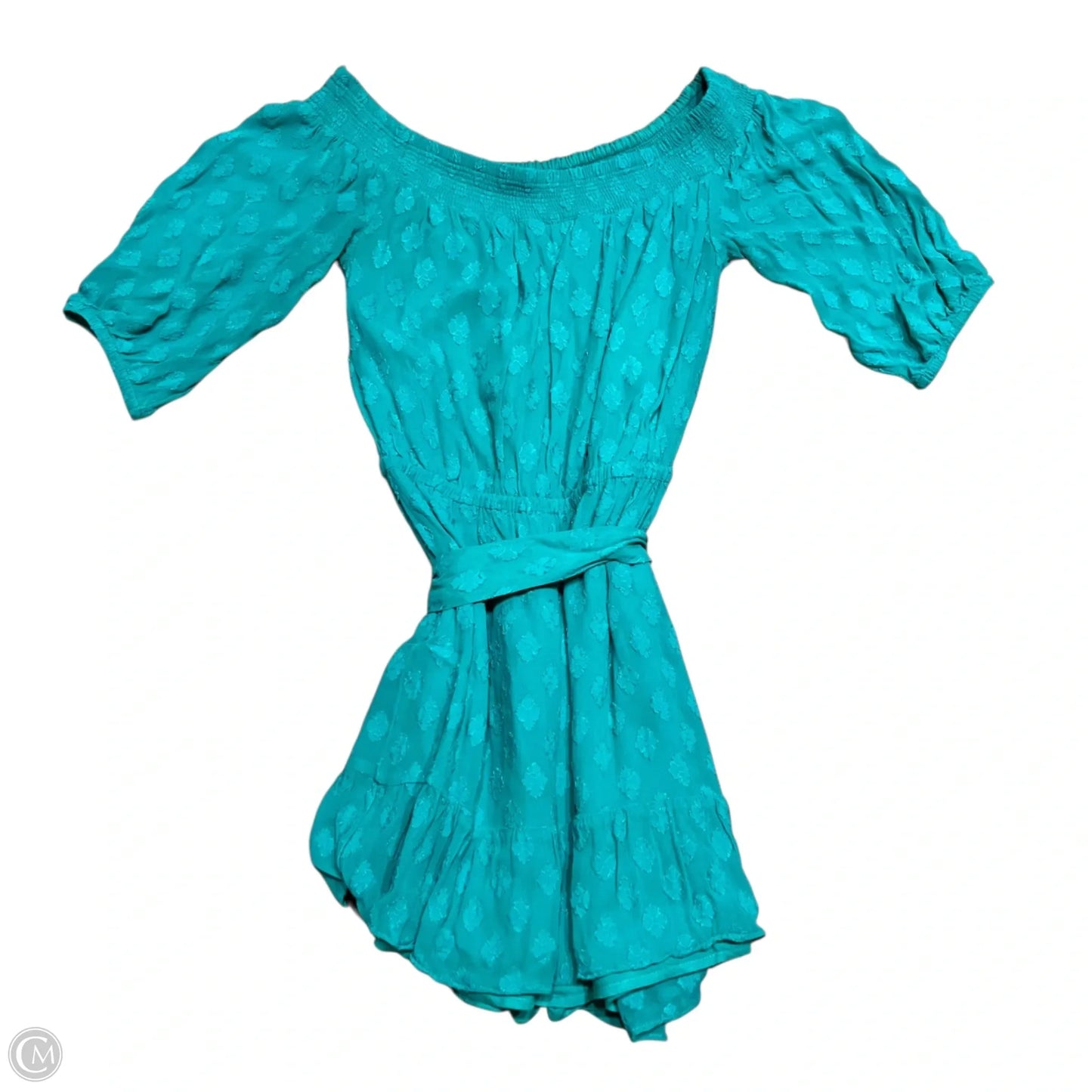 Romper Designer By Lilly Pulitzer In Teal, Size: Xs
