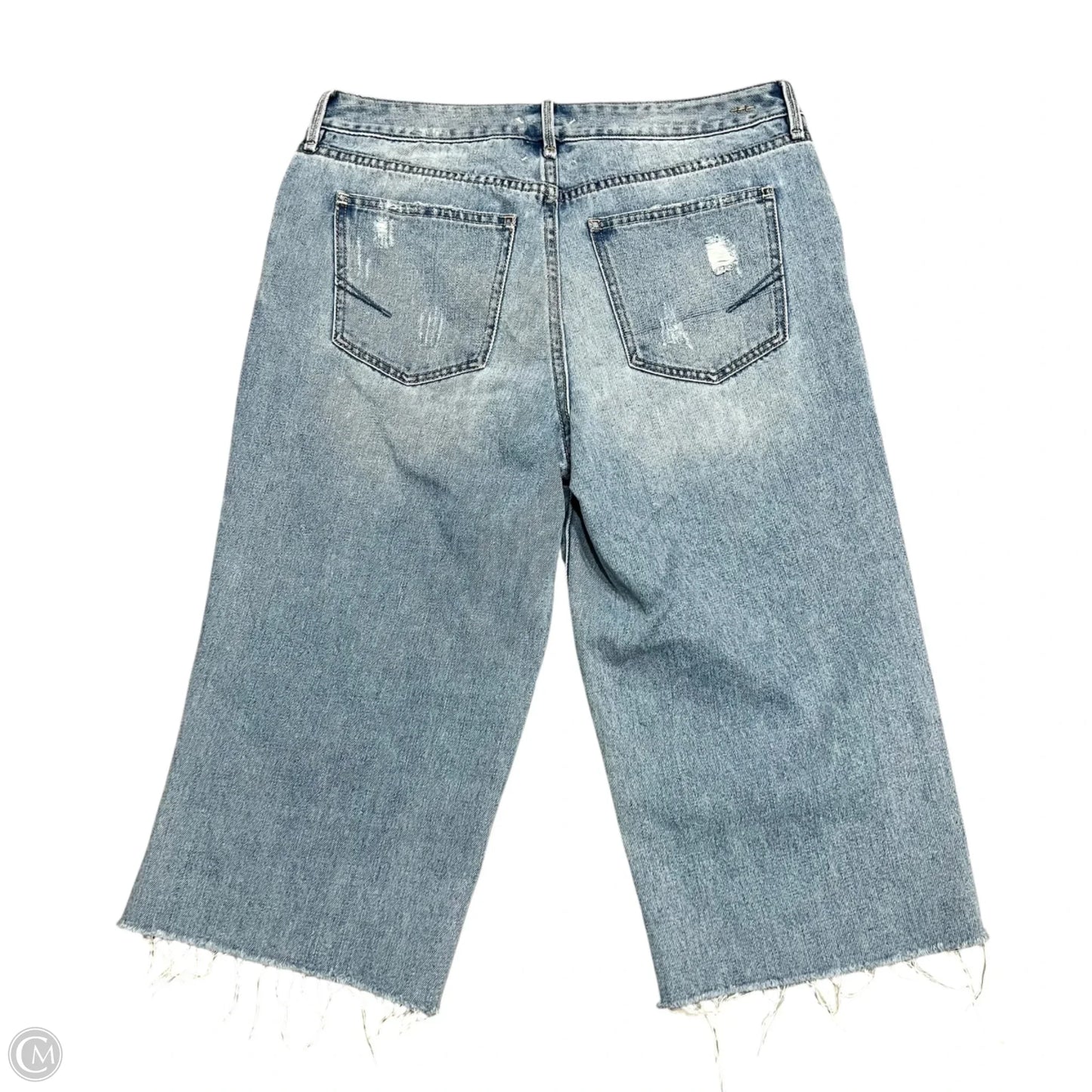 Jeans Cropped By Habitual In Blue Denim, Size: 8