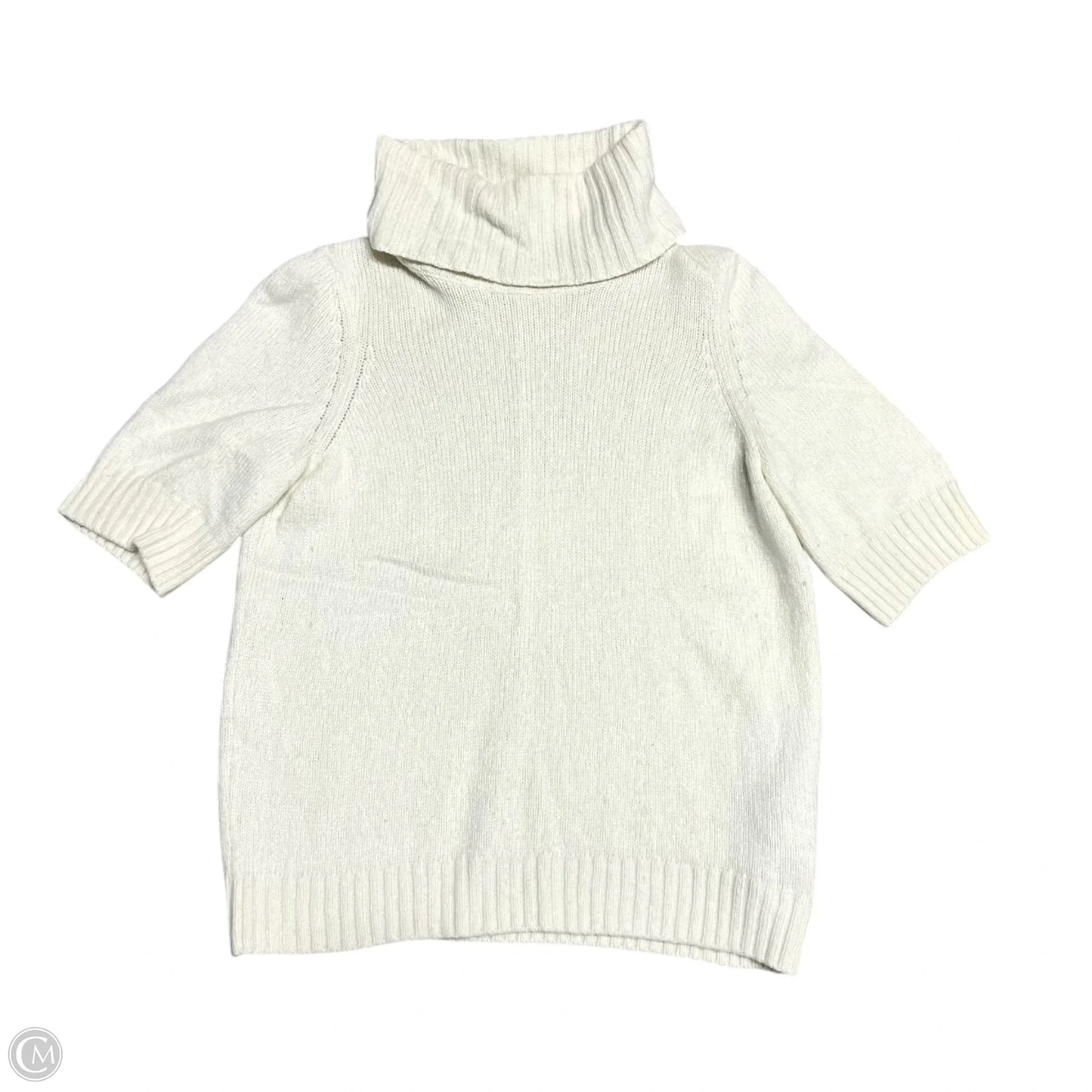 Sweatshirt Collar By Anthropologie In Cream, Size: M