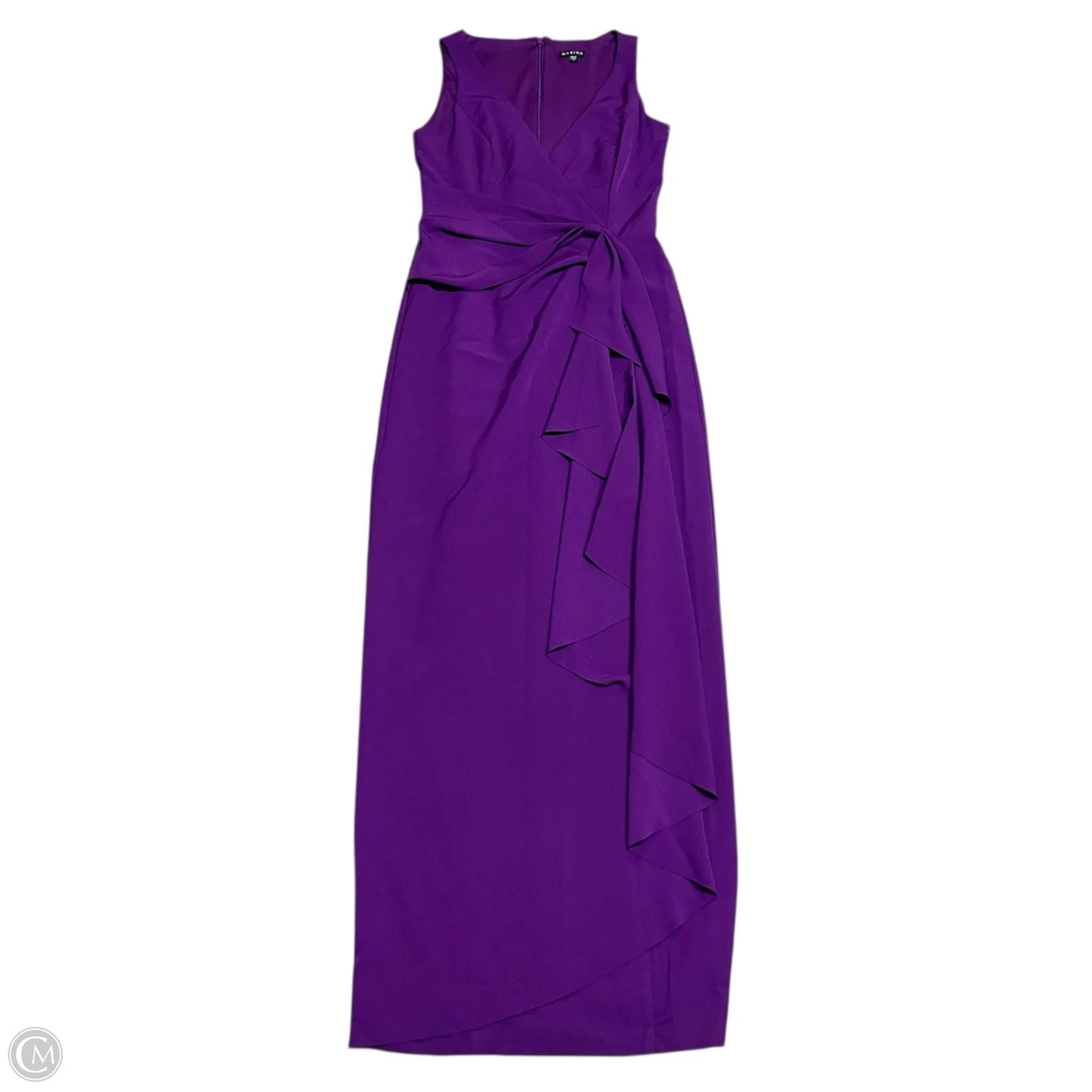Dress Party Long By Marina In Purple, Size: S