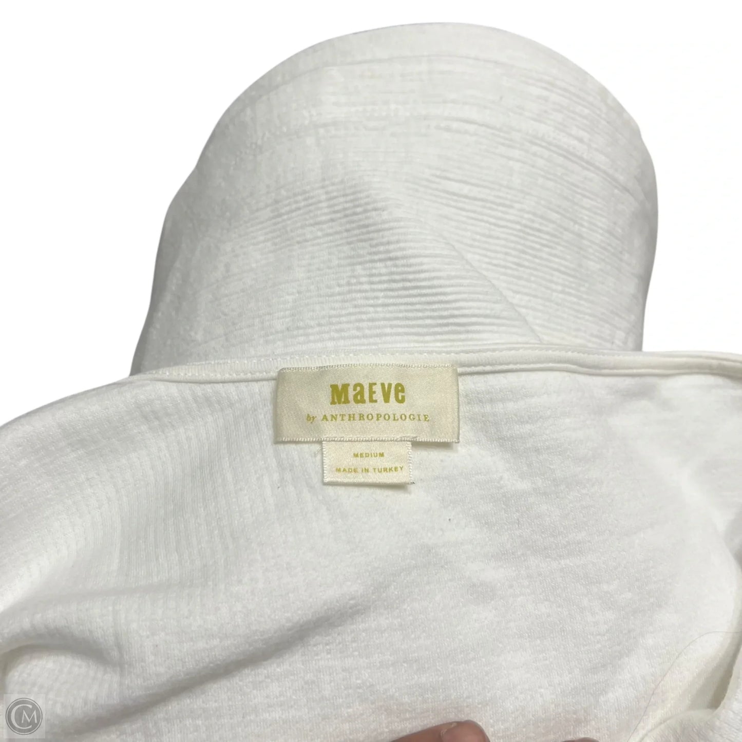 Top Sleeveless By Maeve In Cream, Size: M