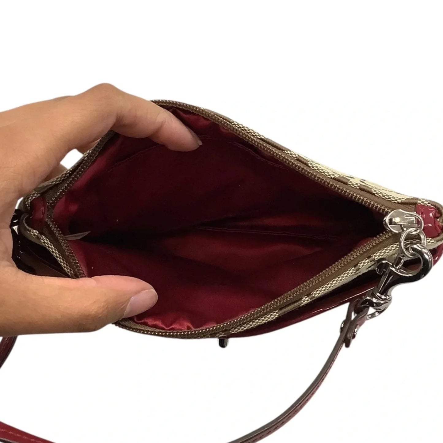 Wristlet Designer By Coach, Size: Small