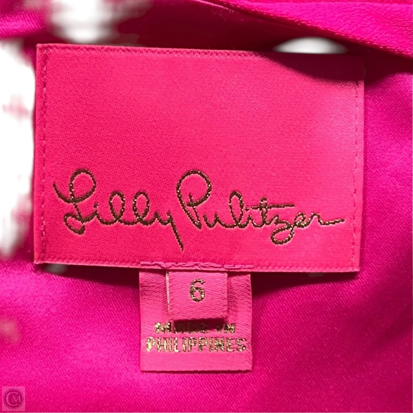 Romper Designer By Lilly Pulitzer In Pink, Size: S