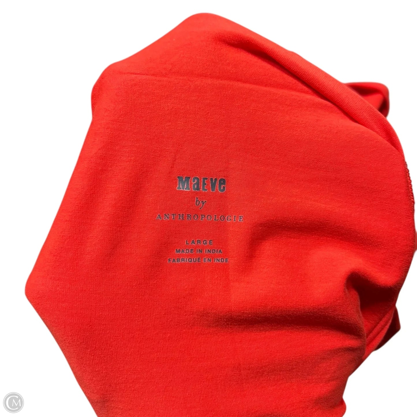 Top Sleeveless By Maeve In Red, Size: L