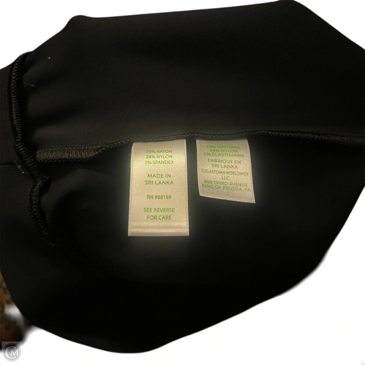 Pants Designer By Lilly Pulitzer In Black, Size: 4