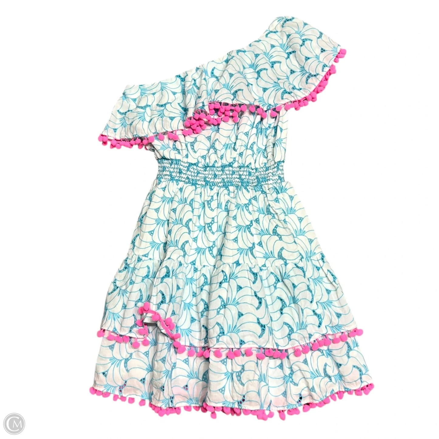 Dress Designer By Lilly Pulitzer In Blue & Pink, Size: M