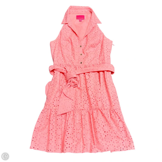Dress Designer By Lilly Pulitzer In Coral, Size: S