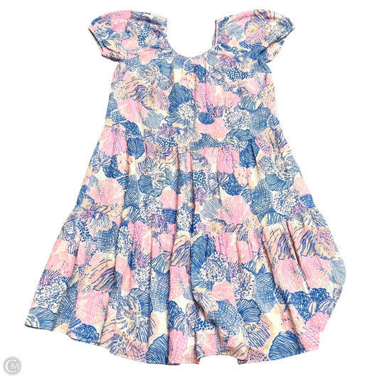 Dress Designer By Lilly Pulitzer In Blue & Pink, Size: Xl