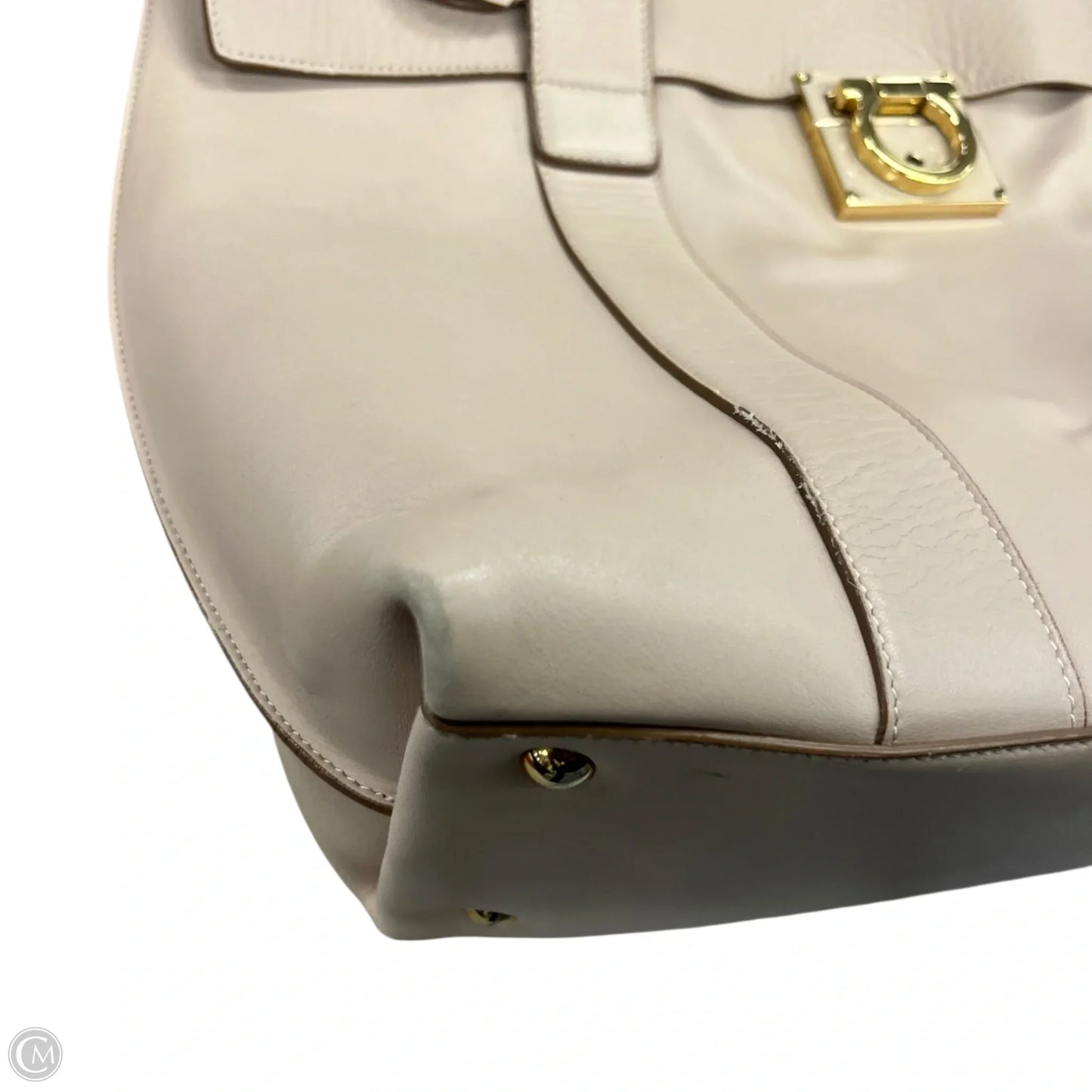 Handbag Luxury Designer By Ferragamo, Size: Large