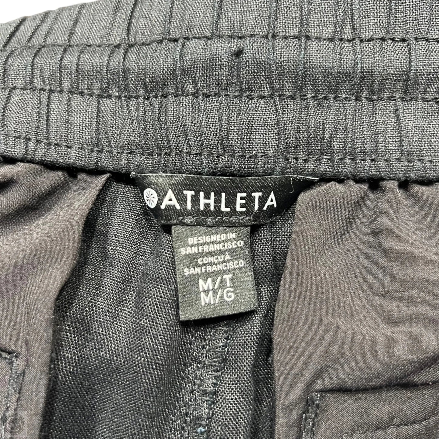 Pants Linen By Athleta In Black, Size: 8
