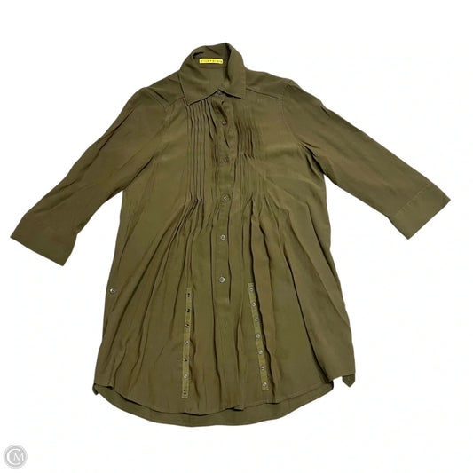 Dress Designer By Alice + Olivia In Green, Size: S