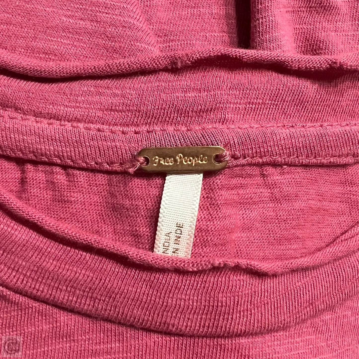 Top Short Sleeve By Free People In Pink, Size: Xs