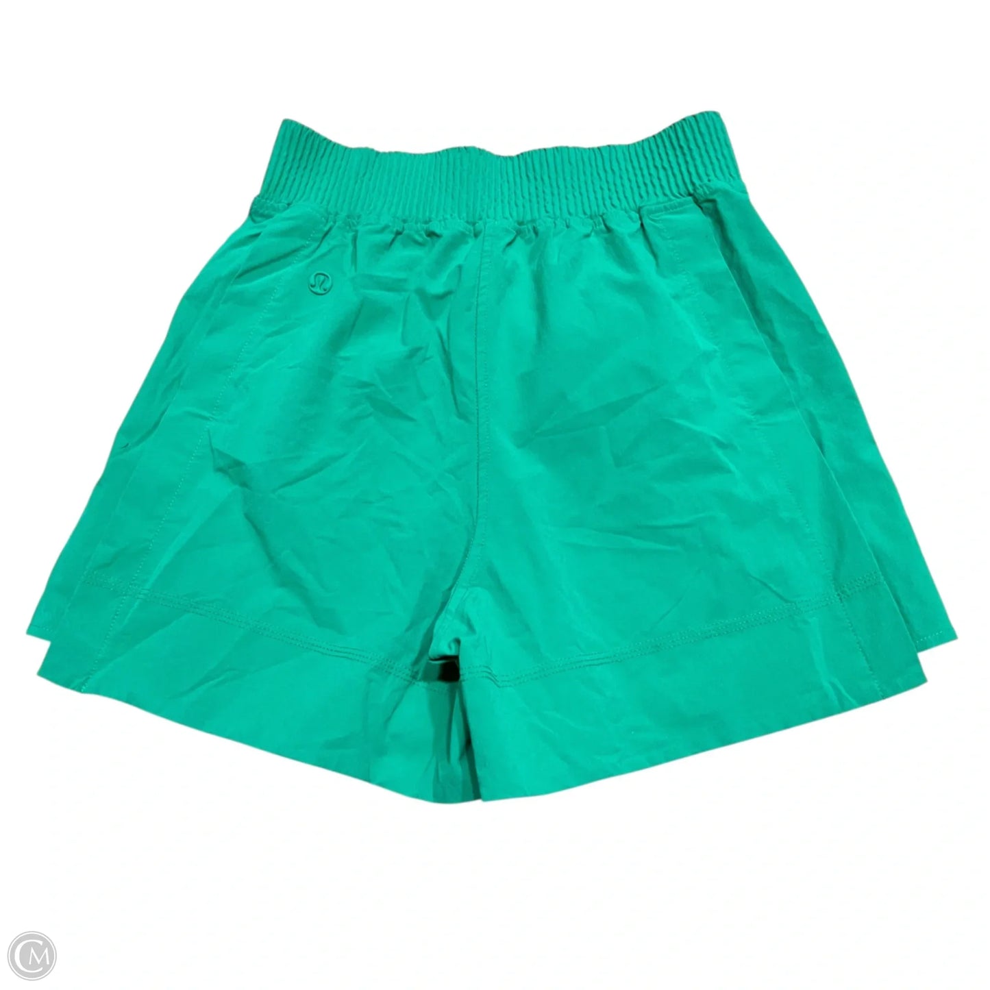 Athletic Shorts By Lululemon In Green, Size: 0