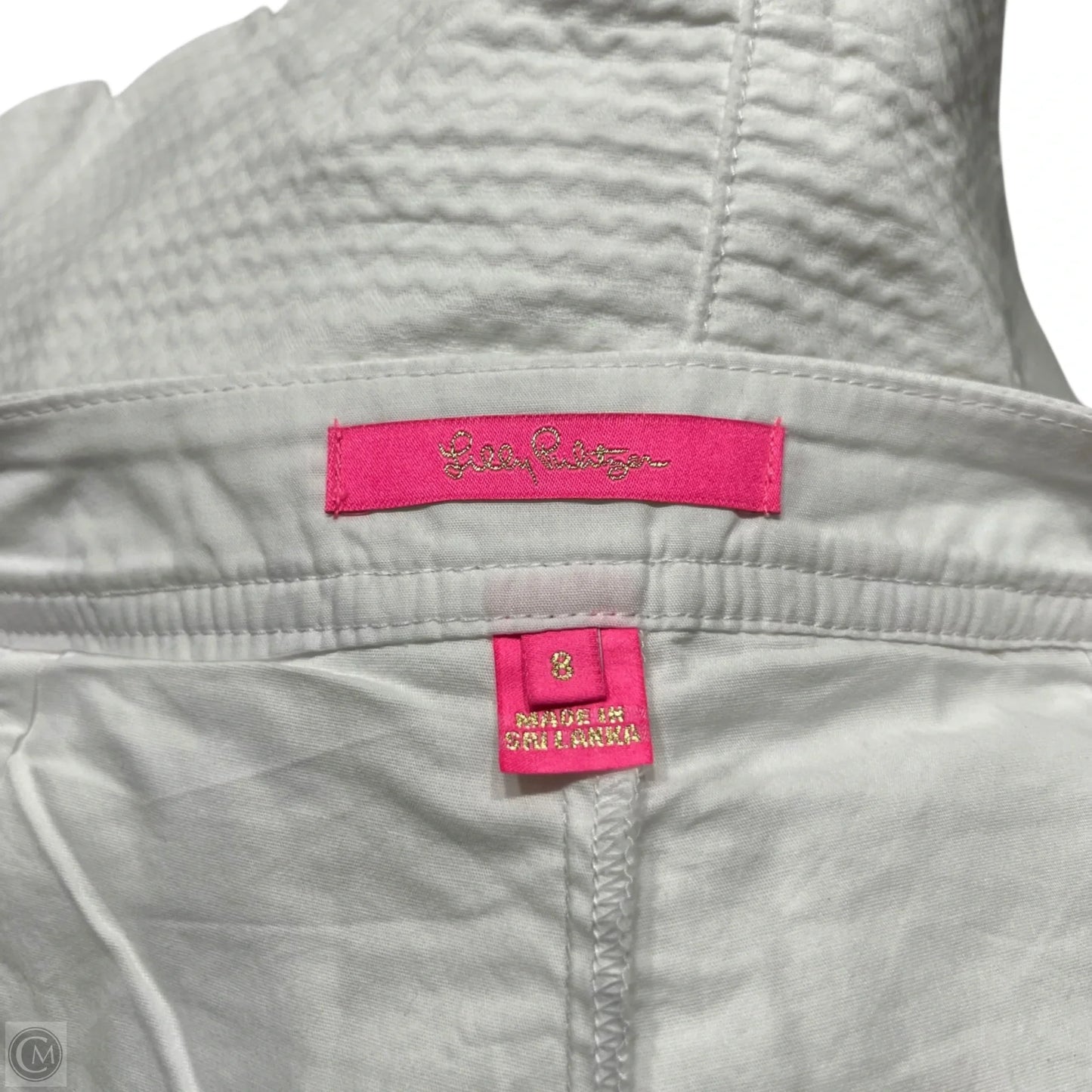 Skort Designer By Lilly Pulitzer In White, Size: 8