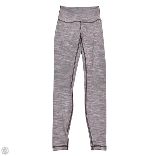 Athletic Leggings By Lululemon In Purple, Size: 4