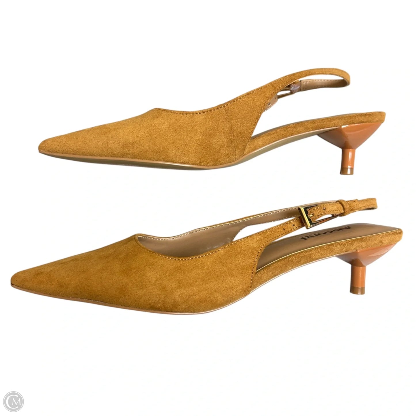 Shoes Heels Kitten By Abound In Tan, Size: 6.5