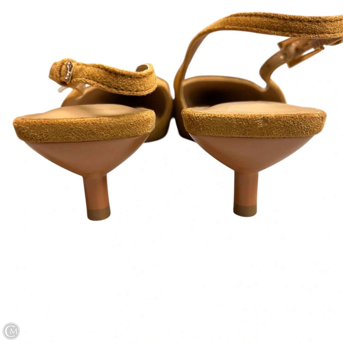 Shoes Heels Kitten By Abound In Tan, Size: 6.5