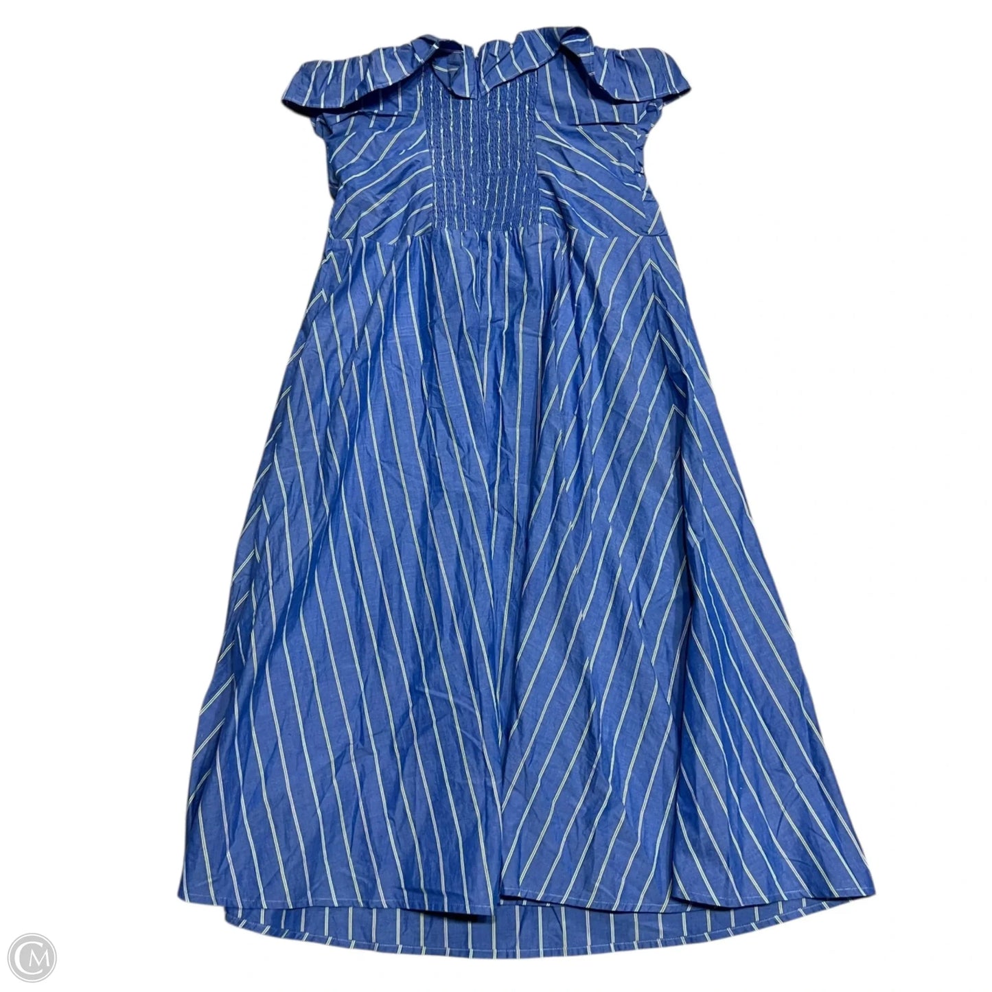 Dress Casual Maxi By Anthropologie In Blue, Size: L