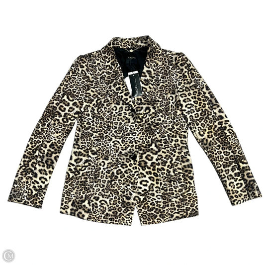 Blazer By Marc Cain In Leopard Print, Size: M