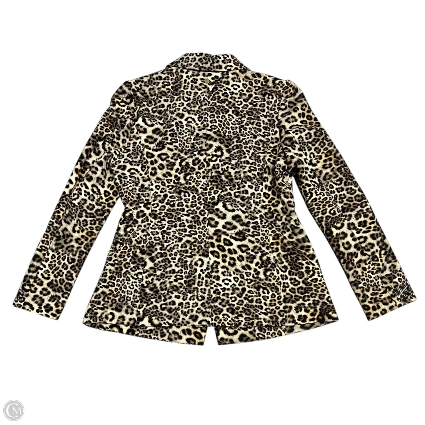Blazer By Marc Cain In Leopard Print, Size: M