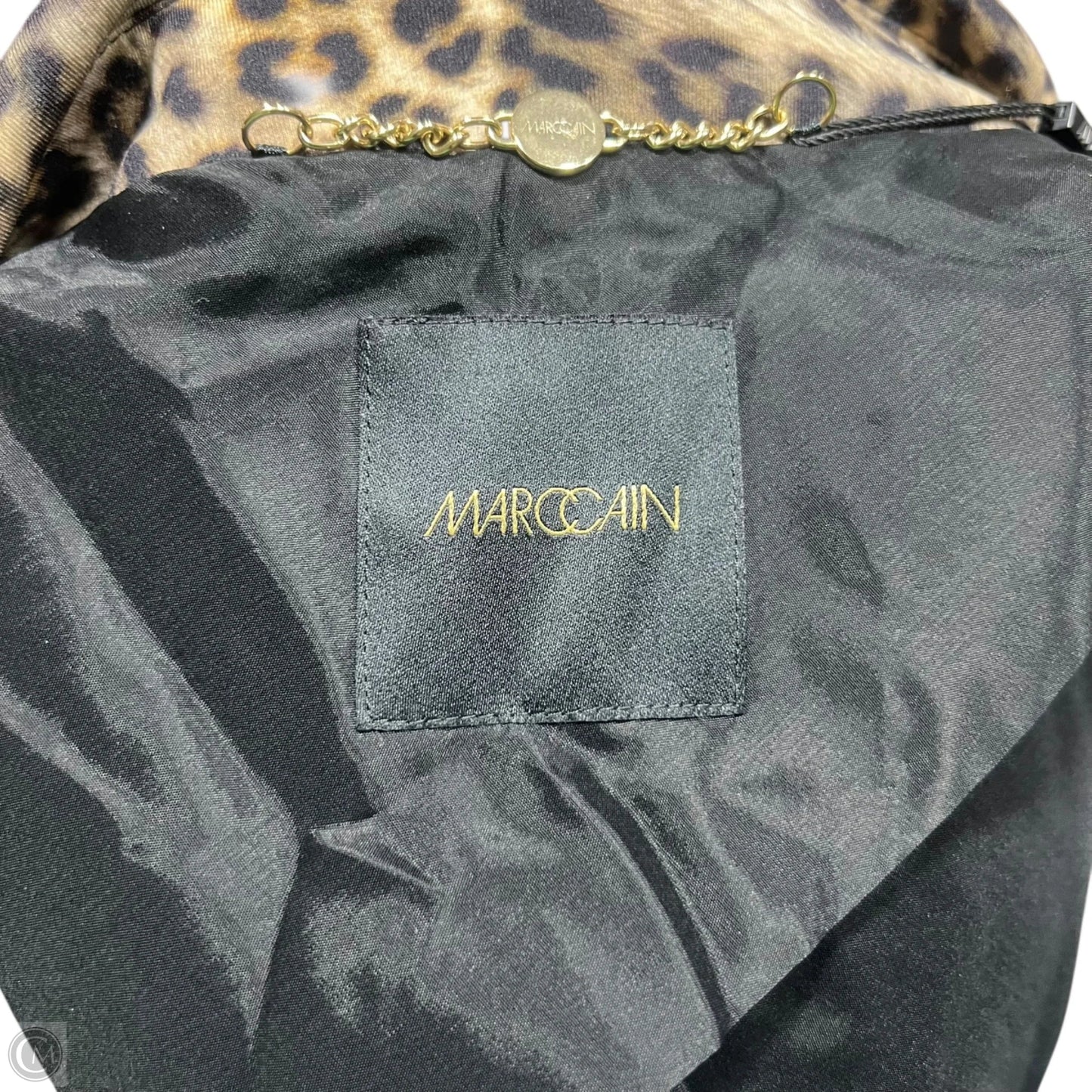 Blazer By Marc Cain In Leopard Print, Size: M