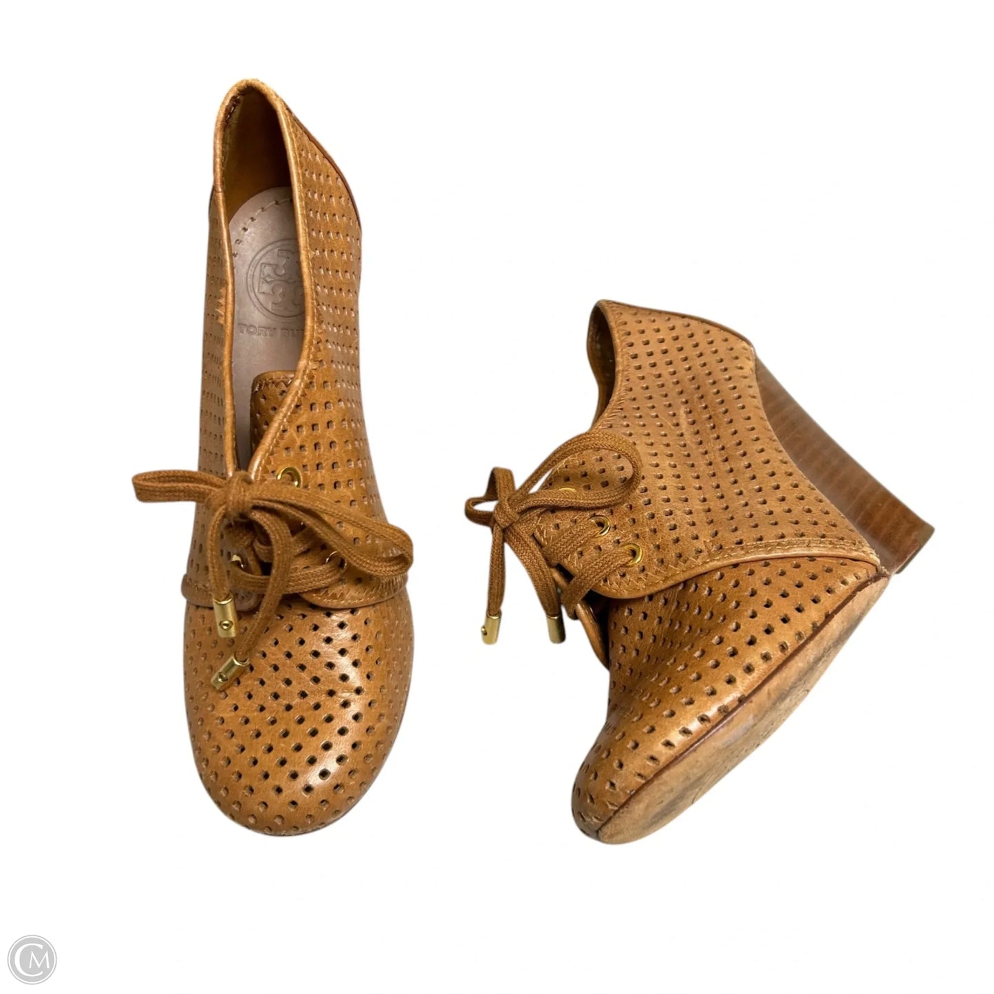 Shoes Designer By Tory Burch In Tan, Size: 7