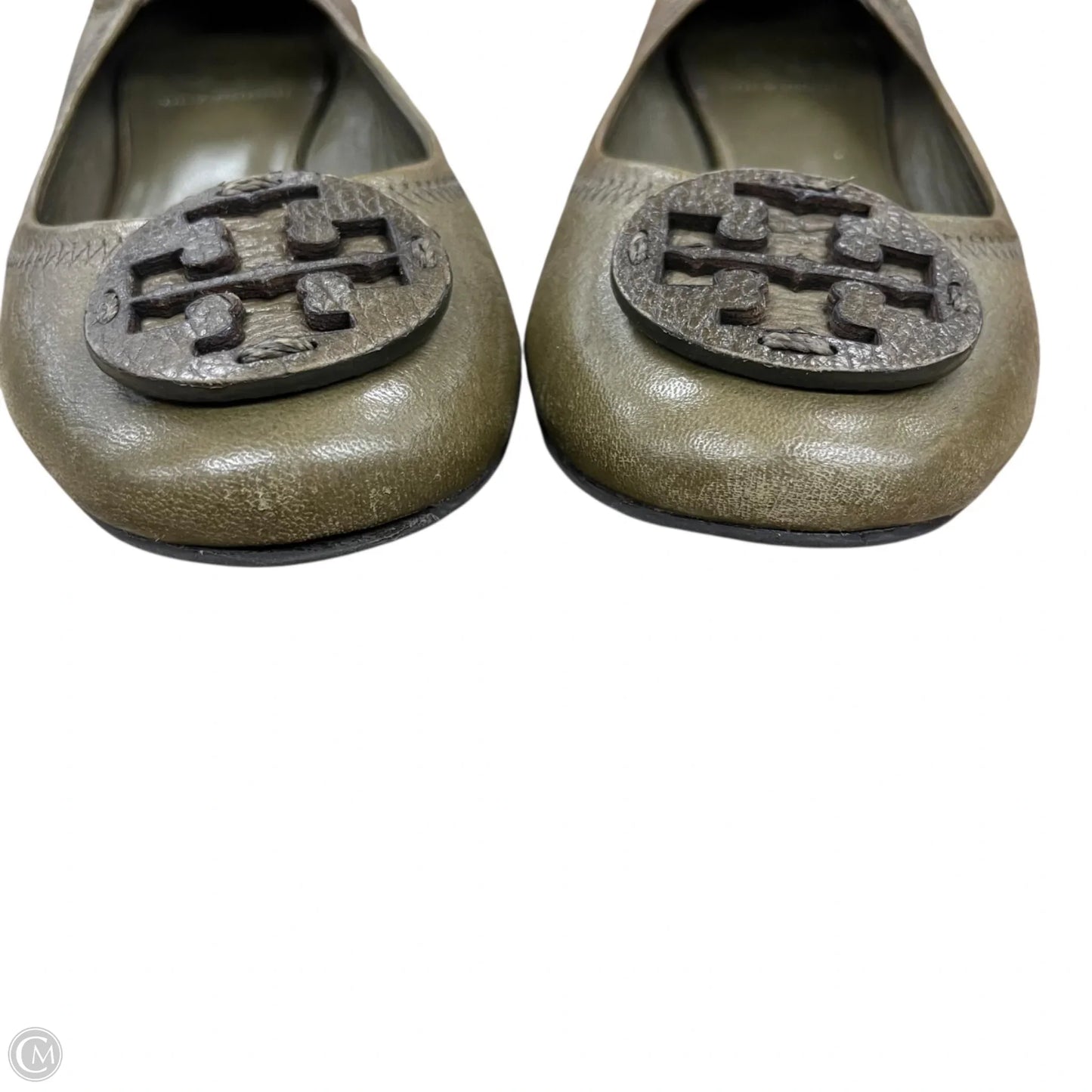 Shoes Designer By Tory Burch In Green, Size: 7